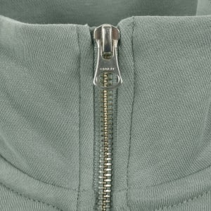 Image number 4 for Gant Shield Logo Half Zip Sweatshirt Grey