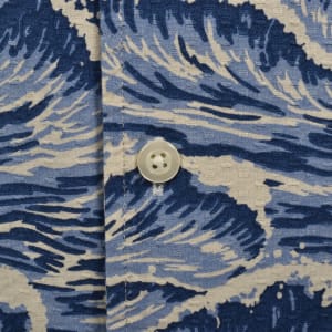 Image number 4 for Gant Camp Collar Shirt Blue