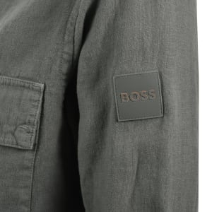 Image number 4 for BOSS Locky 3 Overshirt Grey