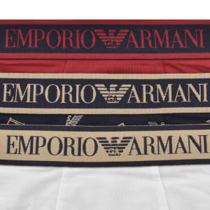 Image number 5 for Emporio Armani Underwear 3 Pack Boxer Trunks