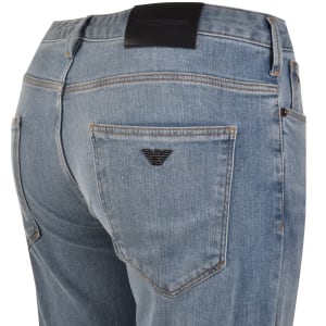 Image number 4 for Emporio Armani J06 Slim Fit Jeans Blue