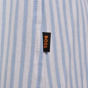 Image number 4 for BOSS Mysoft 2 Long Sleeve Shirt Blue