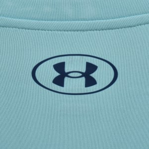 Image number 5 for Under Armour Logo T Shirt Blue