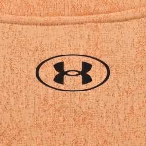 Image number 4 for Under Armour Tech Pixelate T Shirt Orange