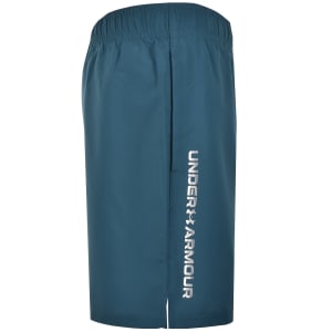 Image number 4 for Under Armour Logo Shorts Blue
