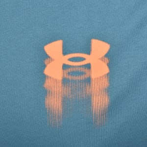 Image number 4 for Under Armour Blur T Shirt Blue