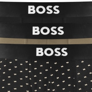 Image number 5 for BOSS Underwear 3 Pack Boxer Briefs Black