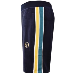 Image number 5 for Sergio Tacchini Monte Velour Shorts Navy