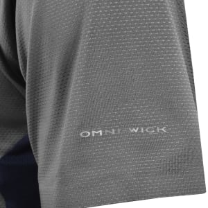 Image number 4 for Columbia Three Pitch Crew Neck T Shirt Grey