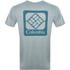 Image number 5 for Columbia Parsons Point T Shirt Blue