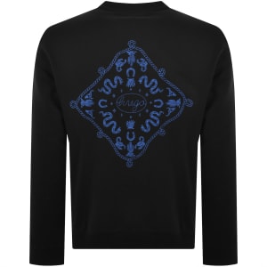 Image number 5 for HUGO Blue Nugodana Sweatshirt Black