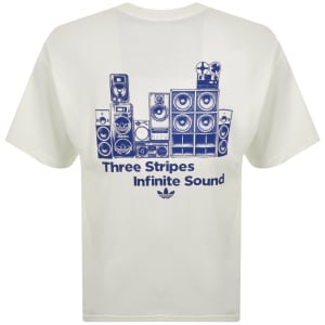 Image number 5 for adidas Originals Lofi T Shirt Off White