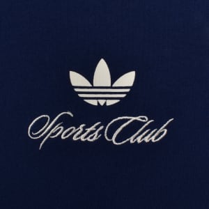 Image number 4 for adidas Originals Sportclub GFX T Shirt Navy