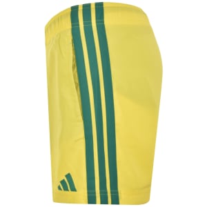 Image number 5 for adidas Sportswear 3 Stripe Swim Shorts Yellow