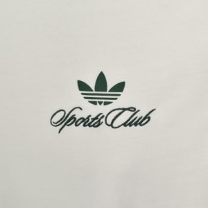 Image number 5 for adidas Originals Sportclub GFX T Shirt Cream