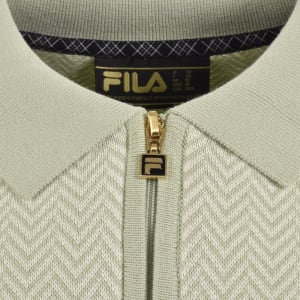 Image number 4 for Fila Marty QZ Polo Green