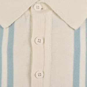 Image number 4 for Fila Buddy Bowling Knit Polo T Shirt Cream