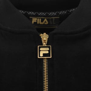 Image number 4 for Fila Fella Full Zip Track Top Black