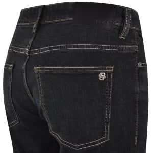 Image number 4 for BOSS Delaware Slim Fit Jeans Dark Blue