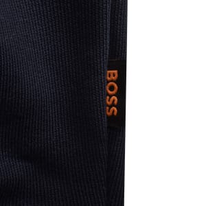 Image number 4 for BOSS We LogoTape Sweatshirt Navy