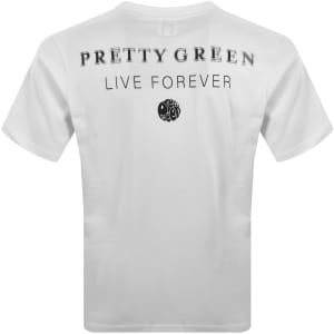 Image number 5 for Pretty Green Refractive T Shirt White