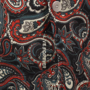 Image number 4 for Pretty Green Bonamassa Paisley Shirt Red