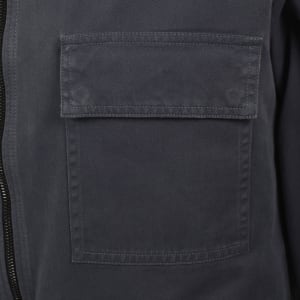 Image number 5 for BOSS Lorum Full Zip Overshirt Navy
