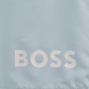 Image number 4 for BOSS Starfish Swim Shorts Light Blue