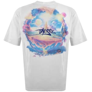 Image number 5 for Diesel T Boggy V5 T Shirt White