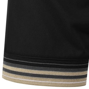 Image number 5 for Sandbanks Gradient Rib Polo T Shirt Black
