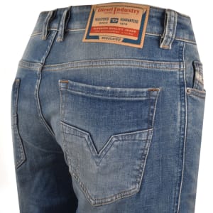 Image number 4 for Diesel Larkee Jeans Medium Blue