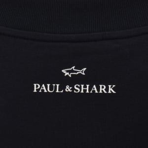 Image number 4 for Paul And Shark X-Soft Logo Sweatshirt Navy