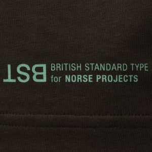 Image number 4 for Norse Projects X BST Print T Shirt Brown