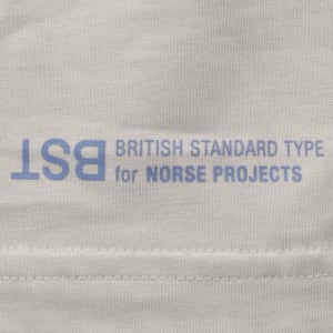 Image number 4 for Norse Projects X BST Print T Shirt White