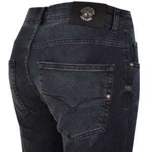 Image number 4 for Versace Jeans Couture Slim Milano Jeans Blue