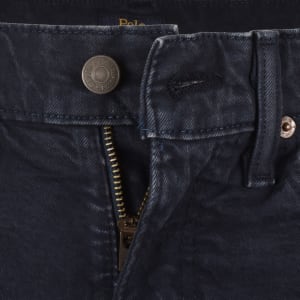Image number 5 for Ralph Lauren Sullivan Slim Fit Jeans Dark Blue