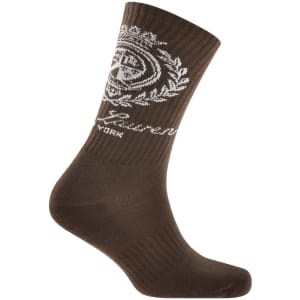 Image number 4 for Ralph Lauren 6 Pack Crew Socks