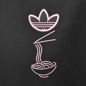 Image number 4 for adidas Originals Soba Cat Graphic T Shirt Grey