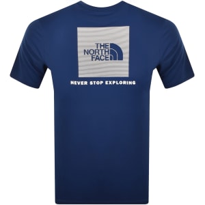 Image number 5 for The North Face 24/7 Box T Shirt Blue