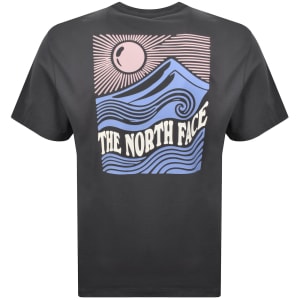 Image number 5 for The North Face Mountain Escape T Shirt Grey