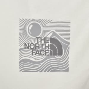 Image number 4 for The North Face Mountain Escape T Shirt Off White