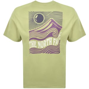 Image number 5 for The North Face Mountain Escape T Shirt Green
