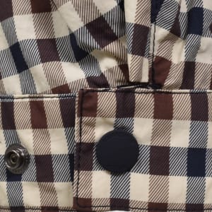 Image number 5 for Aquascutum Lamina Hooded Jacket Navy