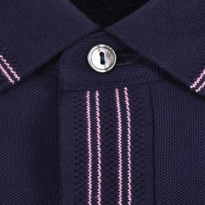 Image number 4 for Psycho Bunny Dax Pique Polo T Shirt Navy