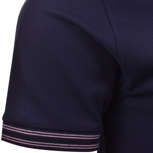 Image number 5 for Psycho Bunny Dax Pique Polo T Shirt Navy