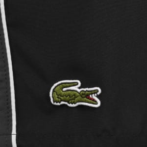 Image number 4 for Lacoste Colour Block Swim Shorts Black