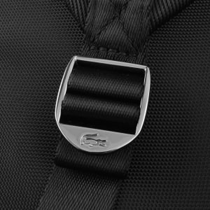 Image number 5 for Lacoste Logo Backpack Black