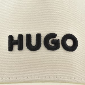 Image number 4 for HUGO Jude Cap Natural White