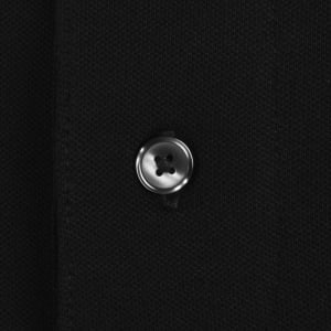 Image number 4 for Emporio Armani Short Sleeved Polo T Shirt Black