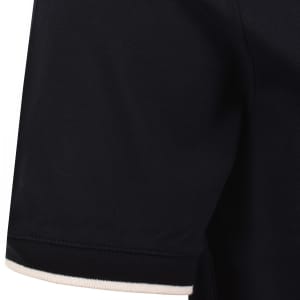 Image number 4 for Emporio Armani Short Sleeved Polo T Shirt Navy
